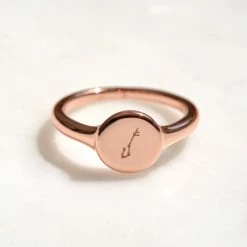 Buy 🎁 Pura Vida Bracelets Engravable Signet Ring Trending On TikTok ⭐ 24 Pura Vida Bracelets Engravable Signet Ring Trending On TikTok