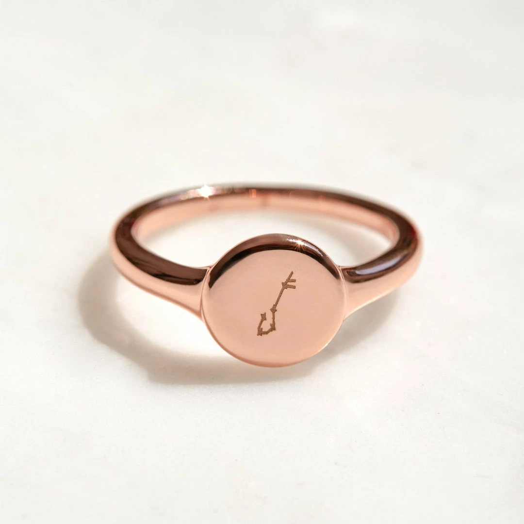Buy 🎁 Pura Vida Bracelets Engravable Signet Ring Trending On TikTok ⭐ 10 Pura Vida Bracelets Engravable Signet Ring Trending On TikTok