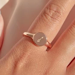 Buy 🎁 Pura Vida Bracelets Engravable Signet Ring Trending On TikTok ⭐ 29 Pura Vida Bracelets Engravable Signet Ring Trending On TikTok