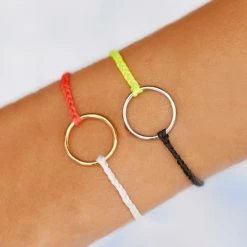 Pura Vida Bracelets Two-Tone Full Circle Charm Trending On TikTok