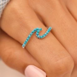 Pura Vida Bracelets Best Sellers Stone Wave Ring