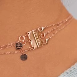Pura Vida Bracelets Layered Necklace Clasp