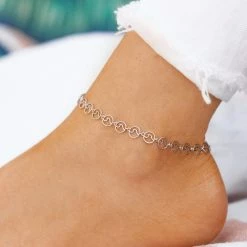 Pura Vida Bracelets Mini Wave Chain Anklet Best Sellers