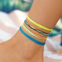 Pura Vida Bracelets Cannonball Anklet