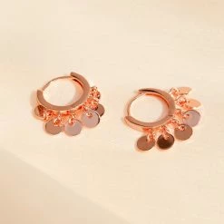 Spring 2021 Mini Coin Huggie Earrings