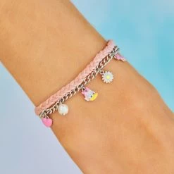 Disney Collection Disney Daisy Duck Multi Charm Bracelet