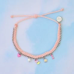 Disney Collection Disney Daisy Duck Multi Charm Bracelet