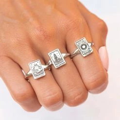 Pura Vida Bracelets Tarot Card Ring