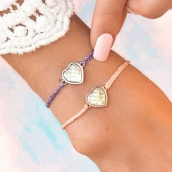 Pura Vida Bracelets Mermaid Heart Charm Bracelet Best Sellers