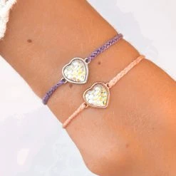 Pura Vida Bracelets Mermaid Heart Charm Bracelet Best Sellers