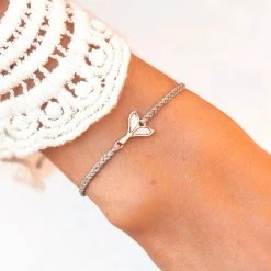 Pura Vida Bracelets Mermaid Fin Charm Bracelet