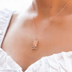 Pura Vida Bracelets Tarot Card Pendant Necklace Trending On TikTok