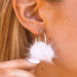 Pura Vida Bracelets Best Sellers Puff Hoop Earrings