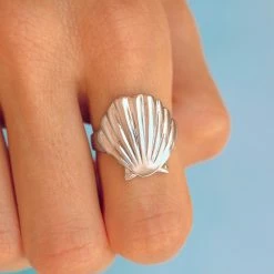 Pura Vida Bracelets Best Sellers Flat Shell Ring