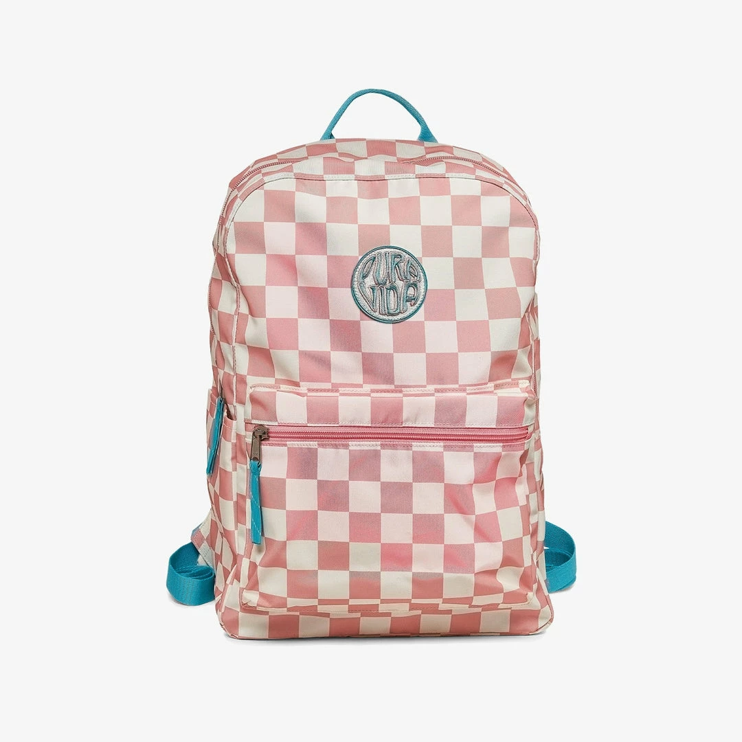 Best Pirce π Pura Vida Bracelets Pink Checkered Classic π Backpack β¨ 3 Pura Vida Bracelets Pink Checkered Classic Backpack