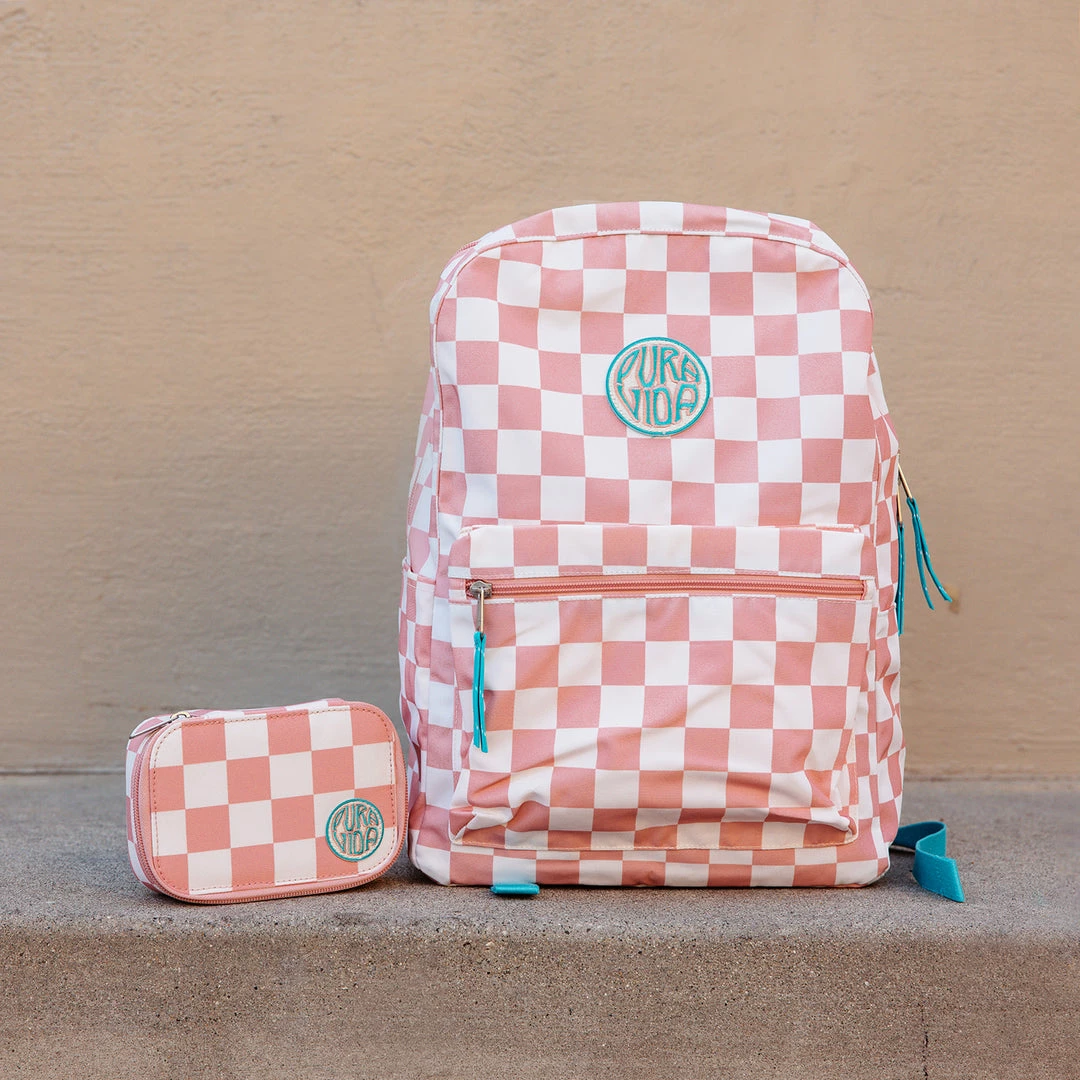 Best Pirce π Pura Vida Bracelets Pink Checkered Classic π Backpack β¨ 10 Pura Vida Bracelets Pink Checkered Classic Backpack