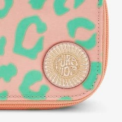 Pura Vida Bracelets Pastel Cheetah Jewelry Case