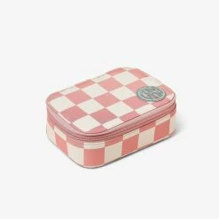 Pura Vida Bracelets Pink Checkered Jewelry Case Trending On TikTok