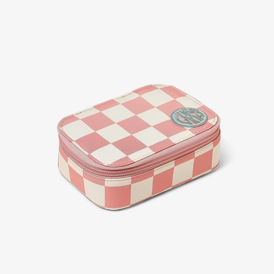 Discount π Pura Vida Bracelets Pink Checkered Jewelry Case Trending On TikTok π 3 Pura Vida Bracelets Pink Checkered Jewelry Case Trending On TikTok