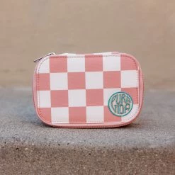 Discount π Pura Vida Bracelets Pink Checkered Jewelry Case Trending On TikTok π 14 Pura Vida Bracelets Pink Checkered Jewelry Case Trending On TikTok