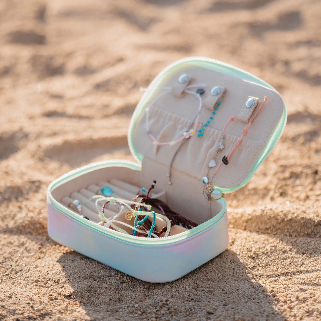 Flash Sale β€οΈ Pura Vida Bracelets Trending On TikTok Watercolor Jewelry Case π 7 Pura Vida Bracelets Trending On TikTok Watercolor Jewelry Case