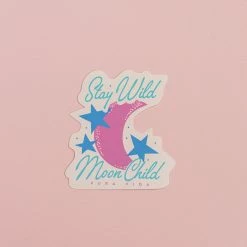 Pura Vida Bracelets Stay Wild Moon Child Sticker