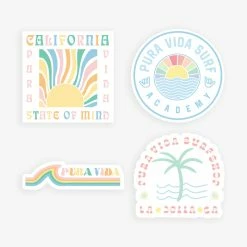 Pura Vida Bracelets Seabright Sticker Pack Best Sellers