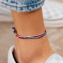 Pura Vida Bracelets Homes For Our Troops Anklet