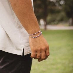 Pura Vida Bracelets Men's Homes For Our Troops Braided Bracelet