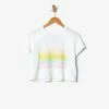 Pura Vida Bracelets Pura Vida Rainbow Crop Tee
