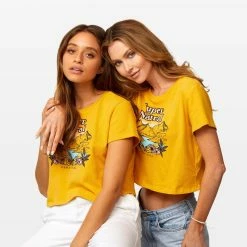 Pura Vida Bracelets Best Sellers Super Natural Crop Tee