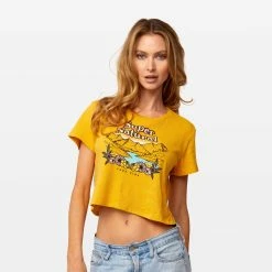 Pura Vida Bracelets Best Sellers Super Natural Crop Tee