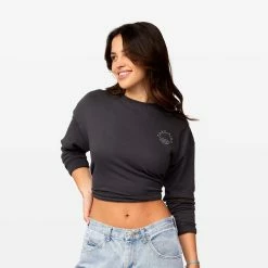 Pura Vida Bracelets Trending On TikTok International Surf Tour Long Sleeve Boxy Tee