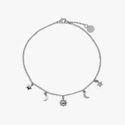 Pura Vida Bracelets Celestial Chain Anklet Best Sellers