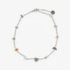 Pura Vida Bracelets Rainbow Chip Chain Anklet Best Sellers