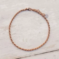 Best reviews of π Pura Vida Bracelets Twisted Rope Chain Anklet Best Sellers π€© 12 Pura Vida Bracelets Twisted Rope Chain Anklet Best Sellers