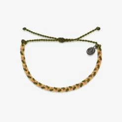 Pura Vida Bracelets Rise Against Hunger Mini Braided Bracelet Men's