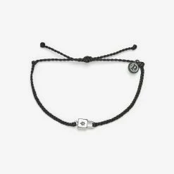Pura Vida Bracelets Lock Charm Bracelet