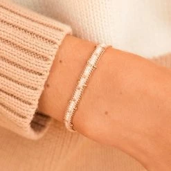 Pura Vida Bracelets Seed Bead And Chain Bracelet