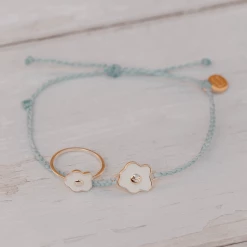 Sanrio Gudetama Enamel Charm Bracelet