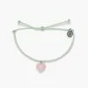 Pura Vida Bracelets Stone Heart Charm Bracelet