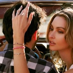 Pura Vida Bracelets Best Sellers Open Heart Paperclip Chain Bracelet