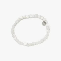 Pura Vida Bracelets Mother Of Pearl Heart Stretch Bracelet Trending On TikTok