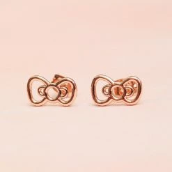 Sanrio Hello Kitty Bow Stud Earrings