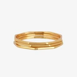 Pura Vida Bracelets Delicate Stacked Ring Jewelry