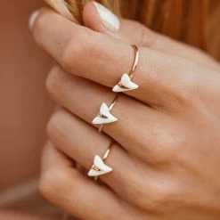 Pura Vida Bracelets Shark Tooth Ring