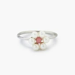 Pura Vida Bracelets Best Sellers Bitty Pearl Flower Ring