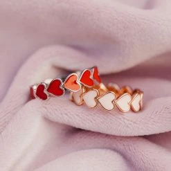 Pura Vida Bracelets Love Hearts Band Ring Best Sellers