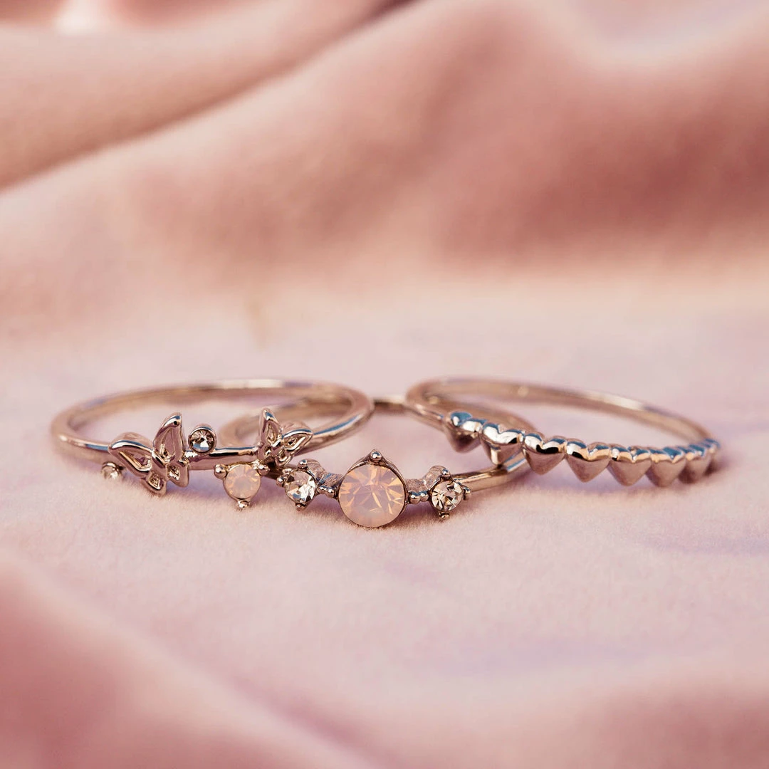 Budget π€© Pura Vida Bracelets Fable Ring Stack π 6 Pura Vida Bracelets Fable Ring Stack