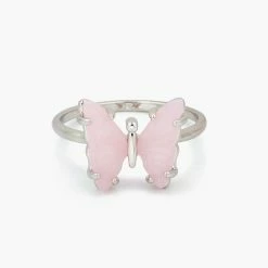 Pura Vida Bracelets Engraved Stone Butterfly Ring Best Sellers